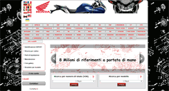 Desktop Screenshot of bike-parts-honda.it